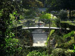Bridge at the east side of the Jardin des Plantes gardens, viewed from the Boulevard Henri IV