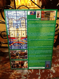 Information on the life of St. Roch, at the Église Saint Roch church