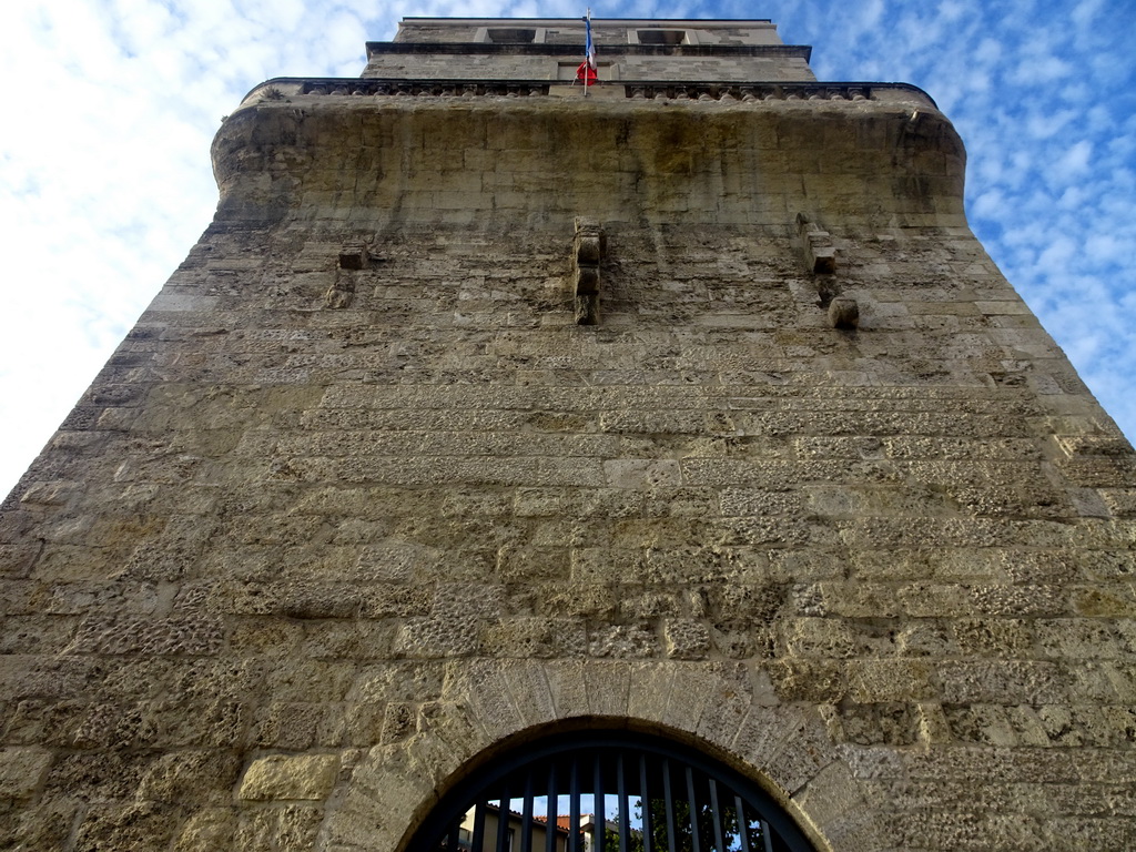 Facade of the Tour de la Babote tower at the Boulevard Victor Hugo