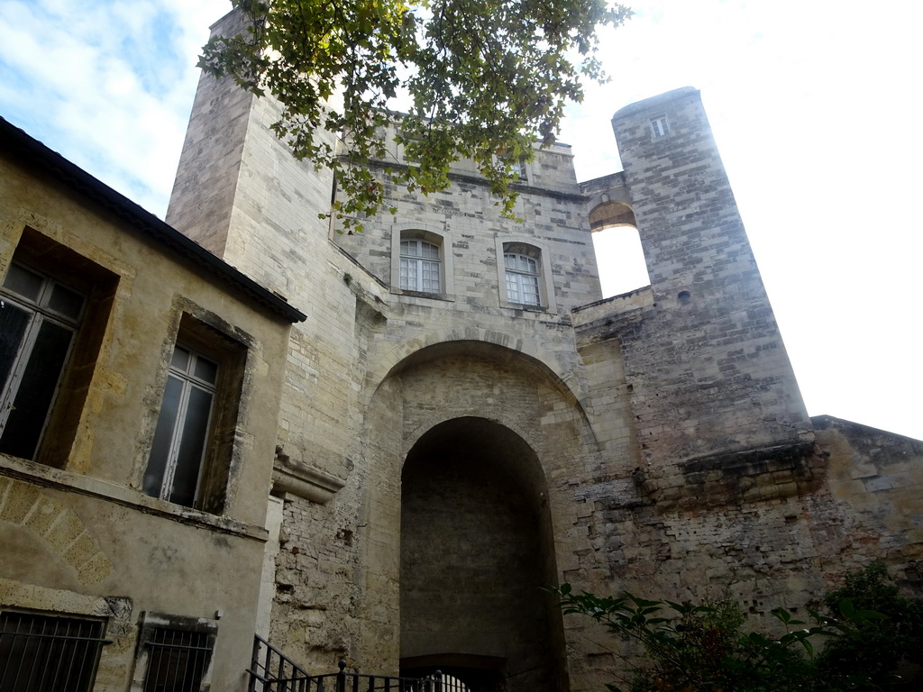 Back side of the Tour de la Babote tower, viewed from the Square de la Babote