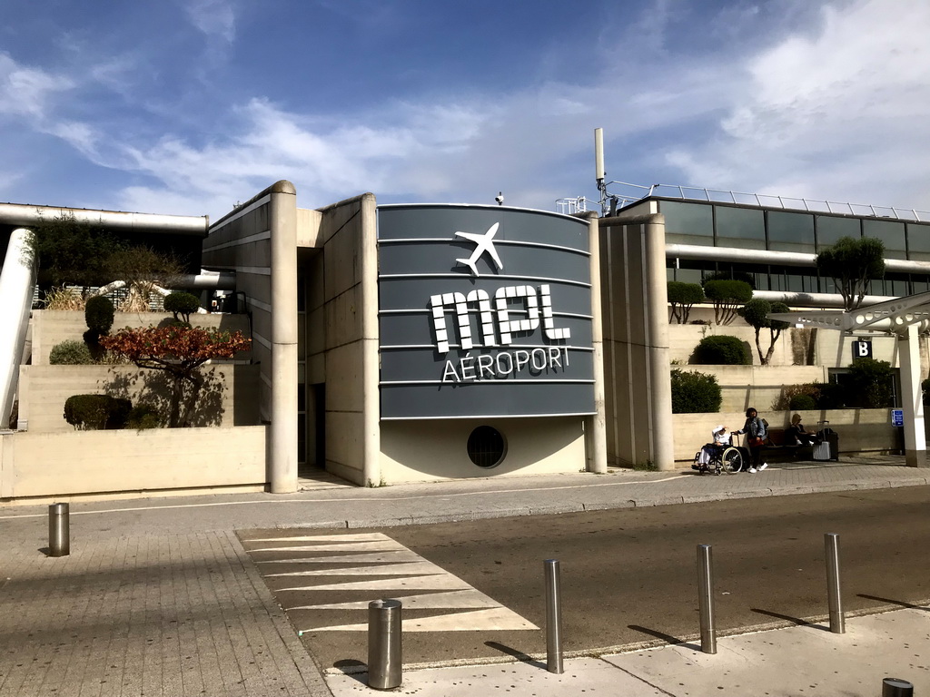 Front of the MontpellierMéditerranée Airport