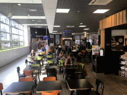 Interior of the Departures Hall of the MontpellierMéditerranée Airport