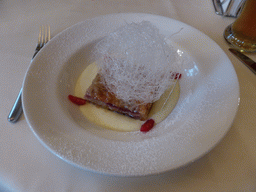 Dessert at a restaurant at the Zubovsky boulevard