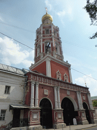 The Bell Tower of the Vysokopetrovsky Monastery at the Petrovka street