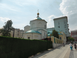 The Church of Saints Cosmas and Damian in Shubino at Tverskaya square