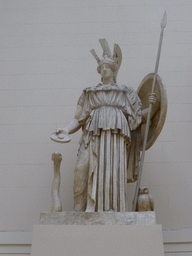 Statue of Athena at the Greek Courtyard at the Ground Floor of the Pushkin Museum of Fine Arts