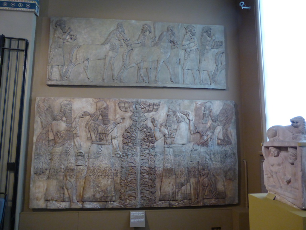 Reliefs at Room 2: The Art of the Ancient Near East at the Ground Floor of the Pushkin Museum of Fine Arts