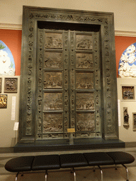 Church gates at Room 26: European Art of the Middle Ages at the First Floor of the Pushkin Museum of Fine Arts