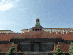 Lenin`s Mausoleum at the Red Square