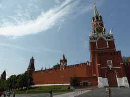 The Red Square with the Moscow Kremlin