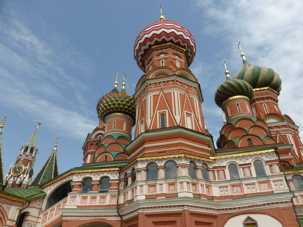 Back side of Saint Basil`s Cathedral