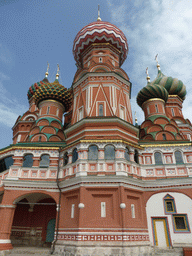 Back side of Saint Basil`s Cathedral