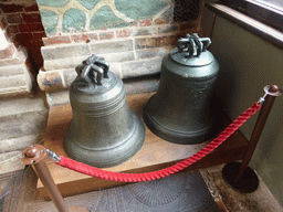 Bells from the Bell Tower at the porch at the Ground Floor of Saint Basil`s Cathedral