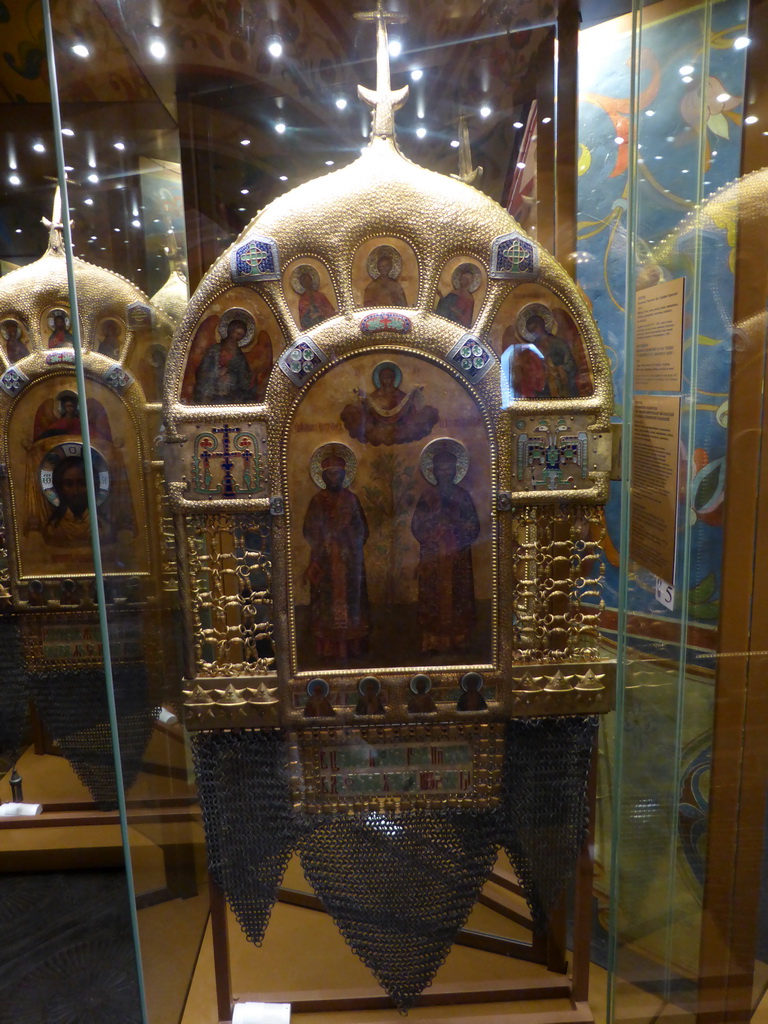 Relic at the porch at the Ground Floor of Saint Basil`s Cathedral