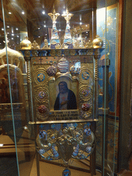 Relic at the porch at the Ground Floor of Saint Basil`s Cathedral