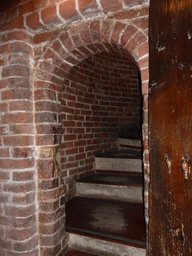 Staircase from the Ground Floor to the First Floor of Saint Basil`s Cathedral