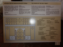 Explanation on the Church of the Holy Trinity at the First Floor of Saint Basil`s Cathedral