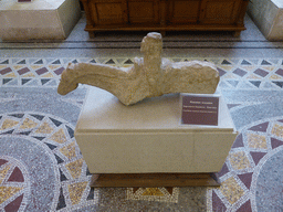 Sculpture of a horse at Room 7: Eastern Europe and Asia in Early Middle Ages, at the First Floor of the State Historical Museum of Russia