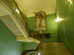Staircase from the First Floor to the Second Floor of the State Historical Museum of Russia