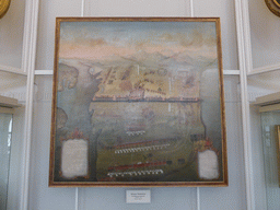 Painting of the Battle of Perekop of 1770 at Room 27: Russia in the System of International Relations, Second Half of the 18th Century, at the Second Floor of the State Historical Museum of Russia