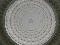 Ceiling of the dome at the Park Kultury subway station