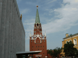 The Arsenal and the Nikolskaya Tower of the Moscow Kremlin, viewed from the Trinity Square