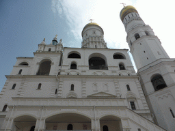 West facade of the Ivan the Great Belltower at Cathedral Square at the Moscow Kremlin