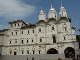 South side of the Church of the Twelve Apostles at Cathedral Square at the Moscow Kremlin