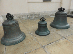 Large bells in front of the Cathedral of the Archangel Michael at the Moscow Kremlin