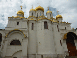 East side of the Cathedral of the Annunciation at Cathedral Square at the Moscow Kremlin