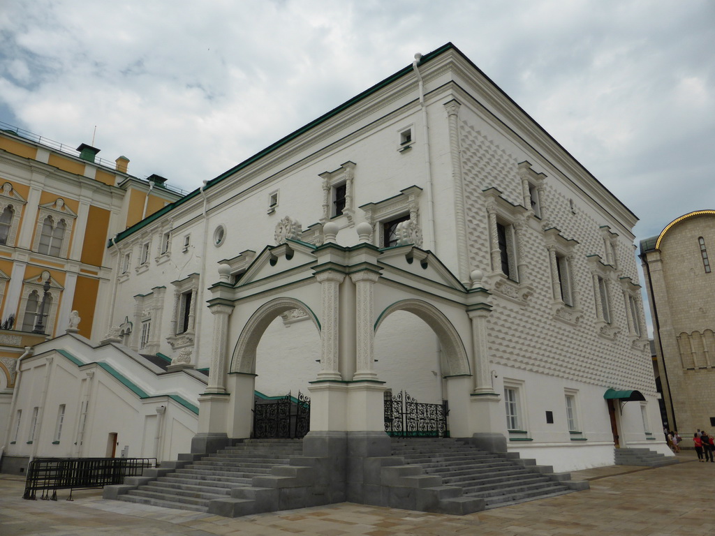 Southeast side of the Faceted Chamber at Cathedral Square at the Moscow Kremlin