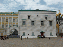 East side of the Faceted Chamber at Cathedral Square at the Moscow Kremlin