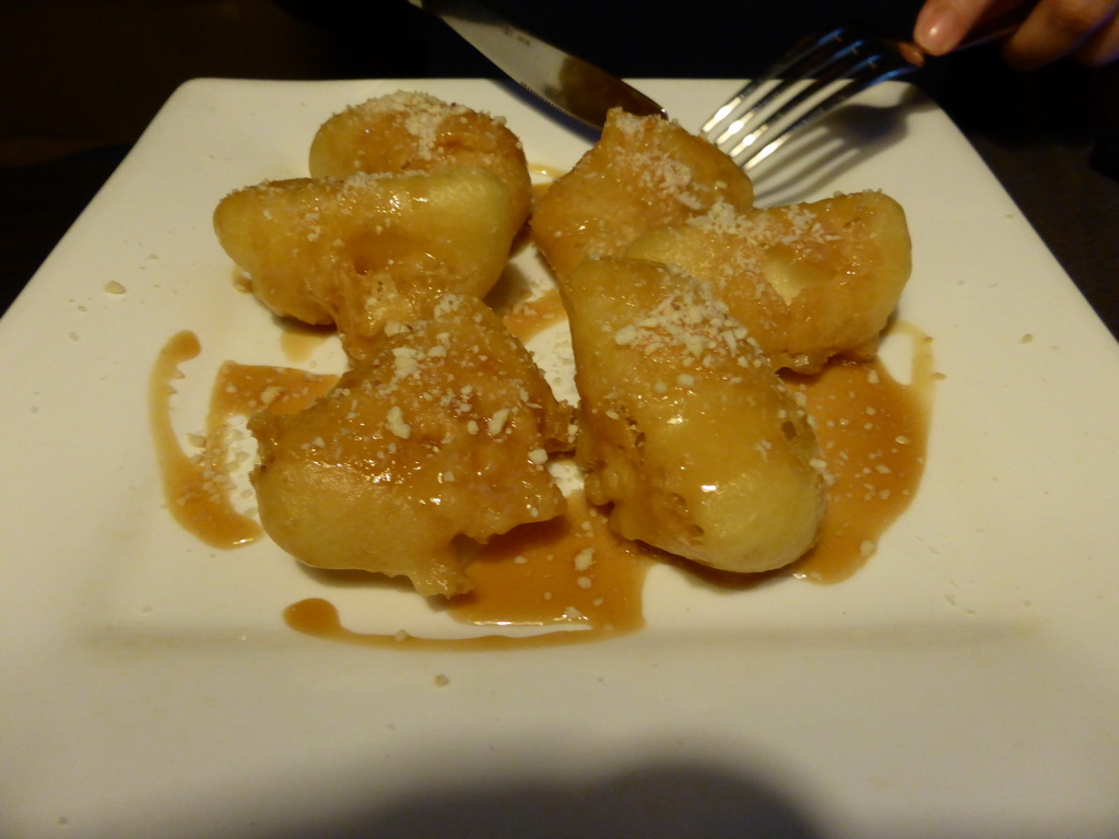 Dessert at a restaurant near Taganskaya Square