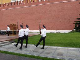 Changing of the Guards at the Tomb of the Unknown Soldier at the Alexander Garden