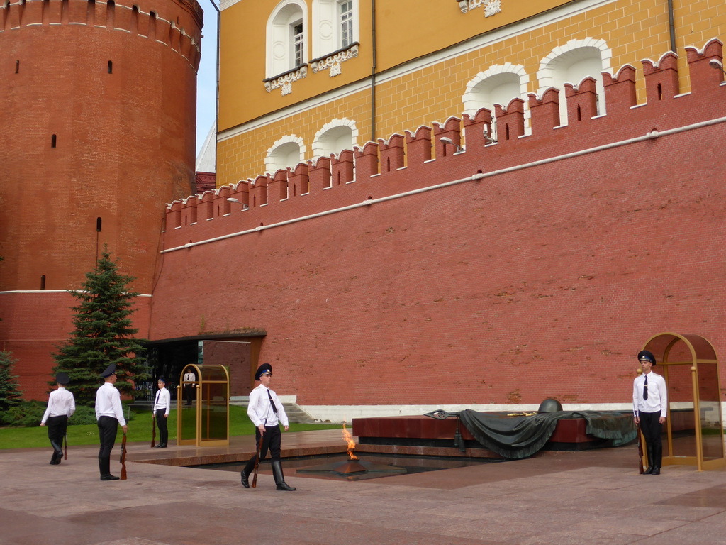 Changing of the Guards at the Tomb of the Unknown Soldier at the Alexander Garden