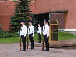 Changing of the Guards at the Tomb of the Unknown Soldier at the Alexander Garden