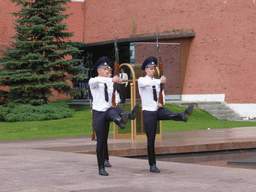 Changing of the Guards at the Tomb of the Unknown Soldier at the Alexander Garden