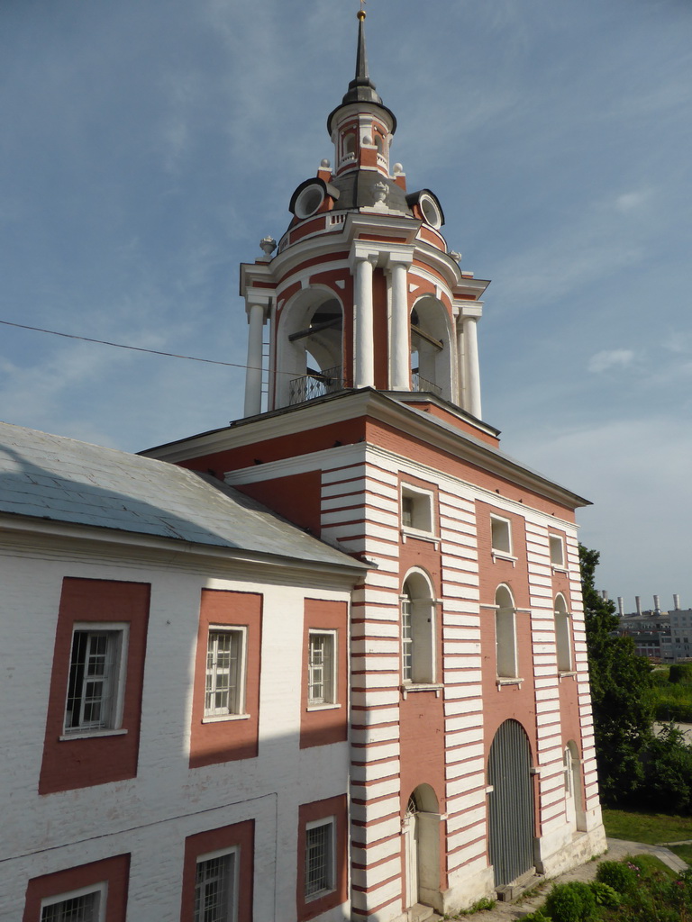 The Belltower of the Znamensky Cathedral, part of the former Monastery of Our Lady of the Sign, at the Varvarka street