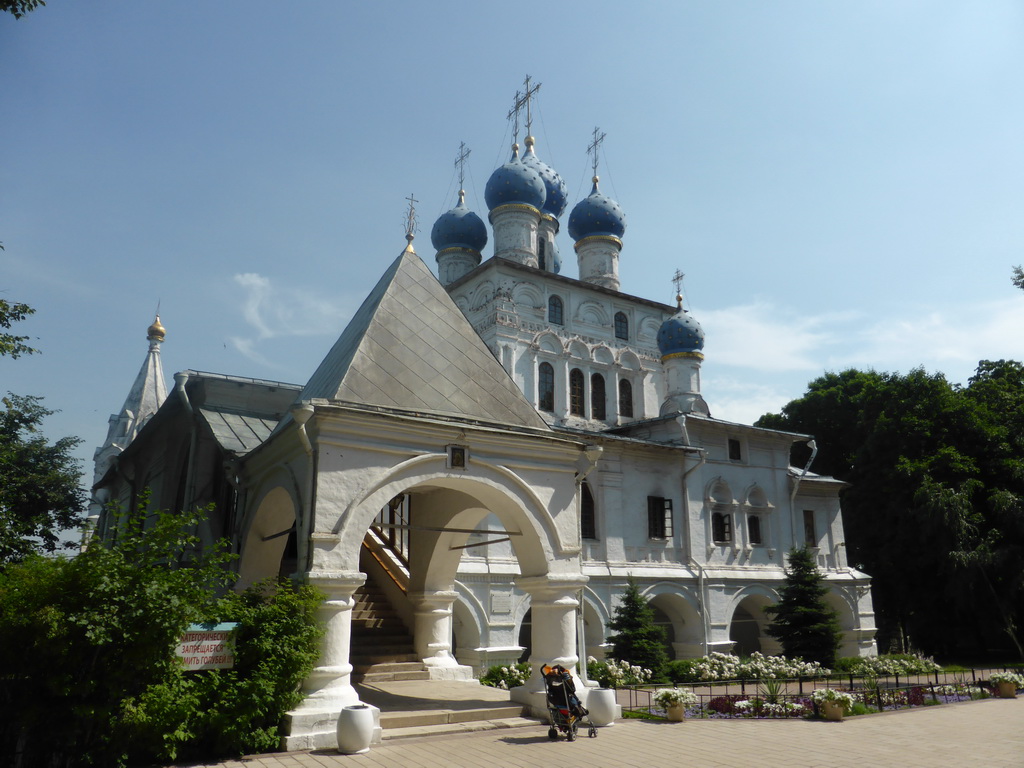 Front of the Church of Our Lady of Kazan at the Kolomenskoye estate