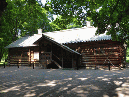 Front of the House of Peter the Great at the Kolomenskoye estate