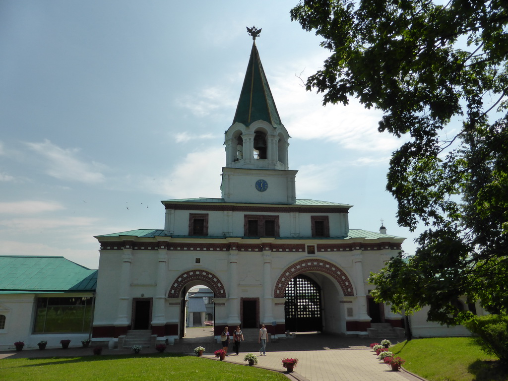 The Front Gate with the Clock Tower at the Kolomenskoye estate