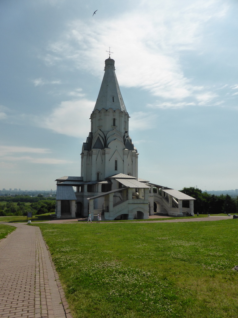 The Church of the Ascension at the Tsar`s Courtyard at the Kolomenskoye estate