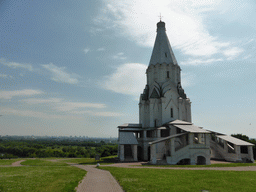 The Church of the Ascension at the Tsar`s Courtyard at the Kolomenskoye estate