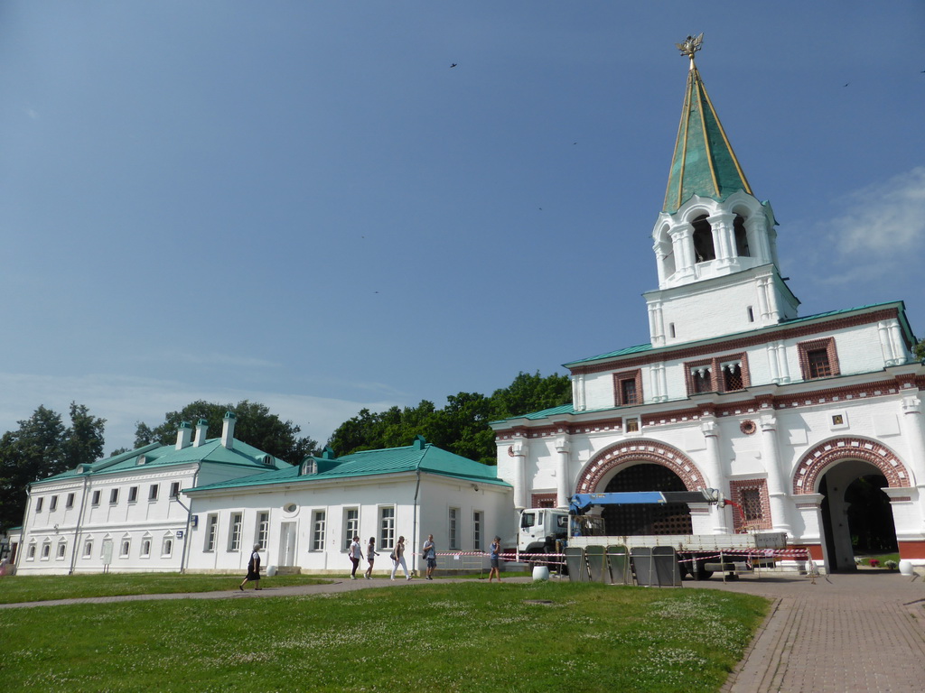 The Front Gate with the Clock Tower and the Colonel`s Chamber at the Kolomenskoye estate