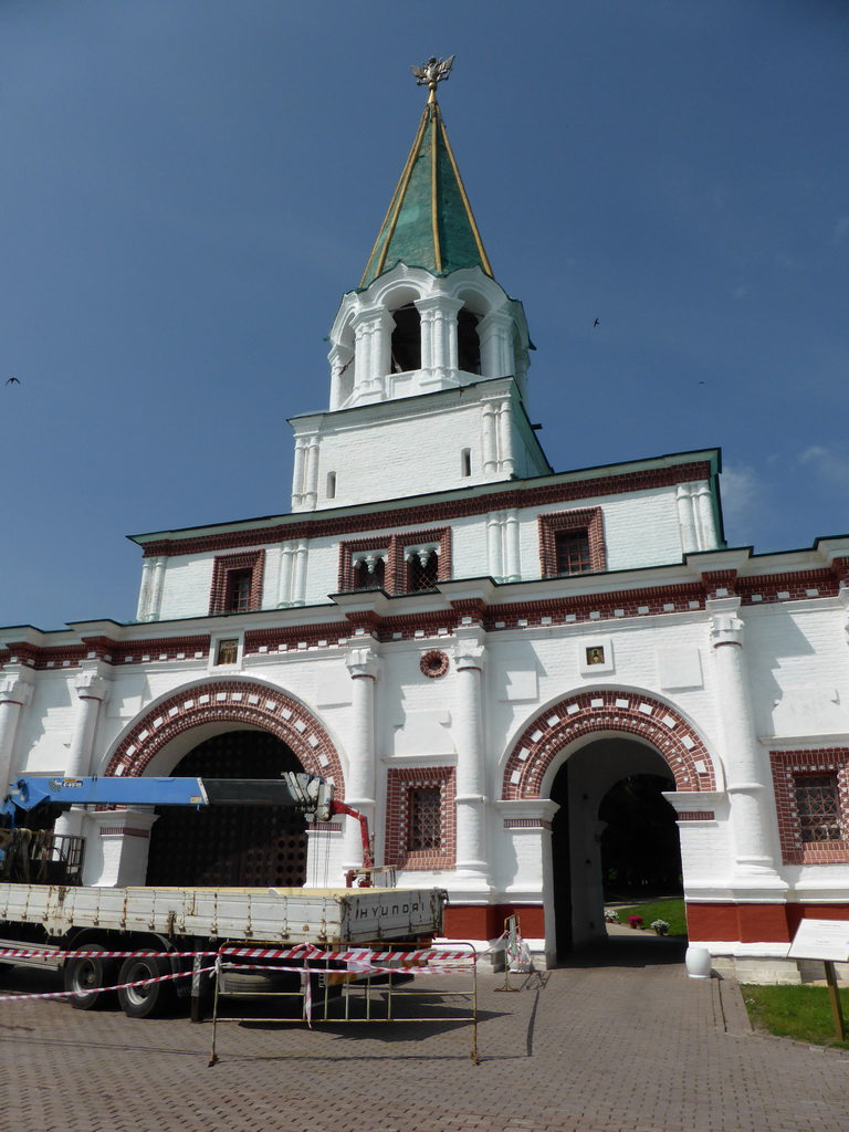 The Front Gate with the Clock Tower at the Kolomenskoye estate