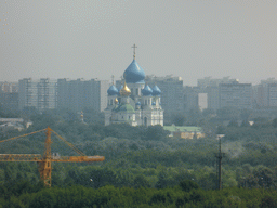 The Nikolo-Perervinsky Monastery, viewed from the Gallery at the Church of the Ascension at the Kolomenskoye estate