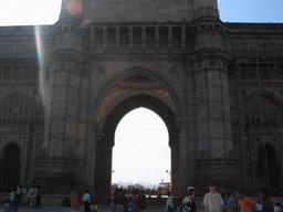 David and Rick at the Gateway of India