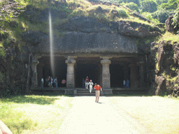 One of the Elephanta Caves