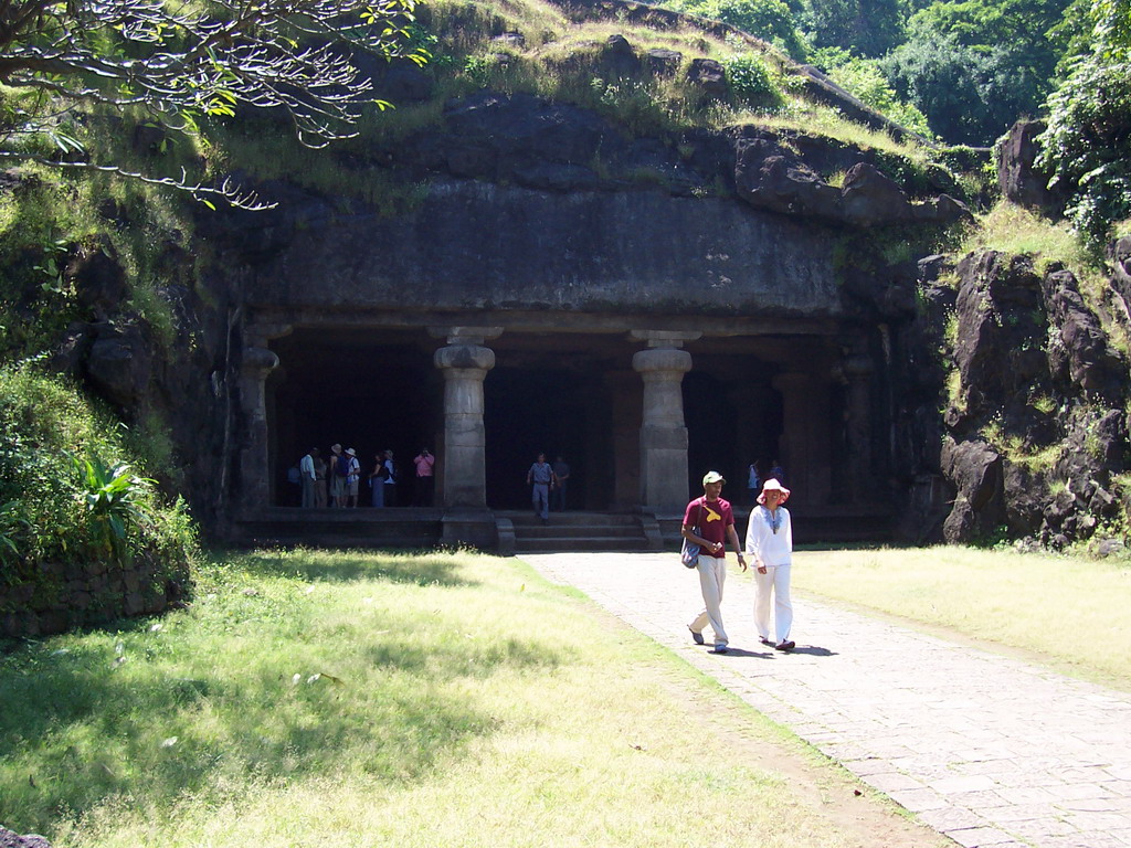 One of the Elephanta Caves