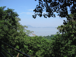 View on the pier of Elephanta Island